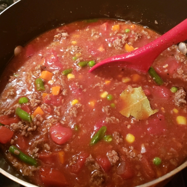 Delicious Vegetable Beef Soup