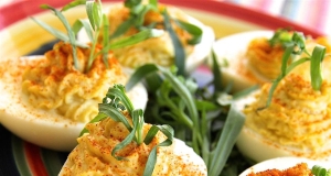 Tarragon and Spice Deviled Eggs