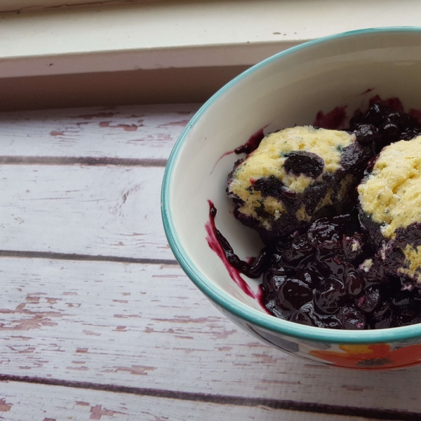 Stove Top Blueberry Grunt