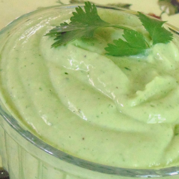 Zesty Avocado-Cilantro-Buttermilk Dressing