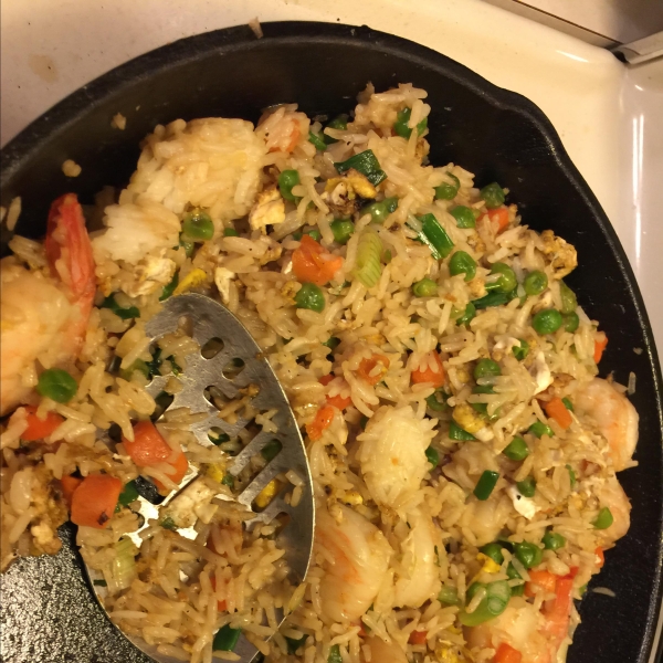 Easy Homemade Shrimp Fried Rice