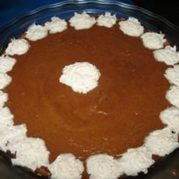 Gingersnap Pumpkin Pie