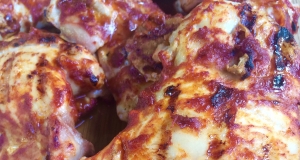 Easy Keto Barbecue Chicken Thighs