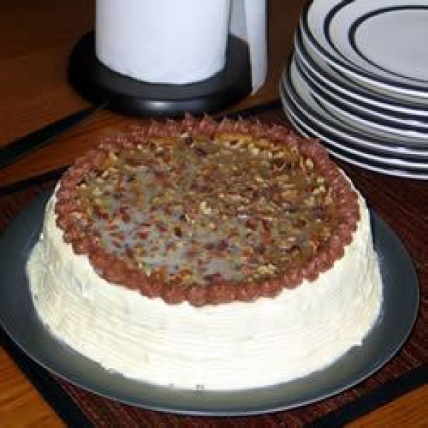 Pralines, Coffee and Cream Cake