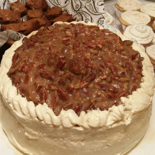 Pralines, Coffee and Cream Cake