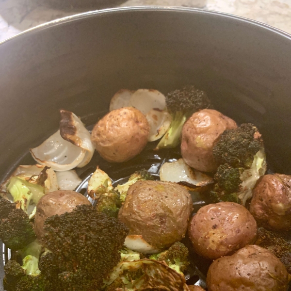 Simple Air Fryer Brussels Sprouts