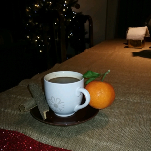 Christmas Orange Hot Chocolate