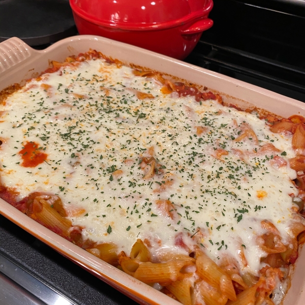 Baked Penne with Italian Sausage