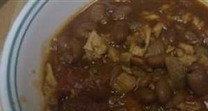 Chili-Flavored Turkey Stew With Hominy and Tomatoes