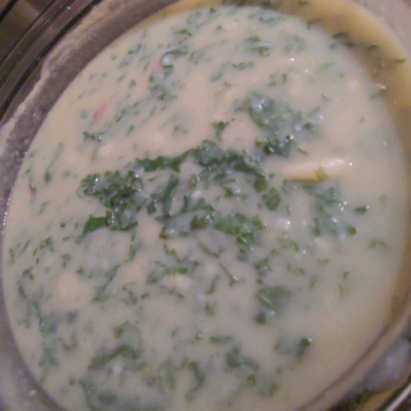 Caldo Verde (Portuguese Sausage Kale Soup)