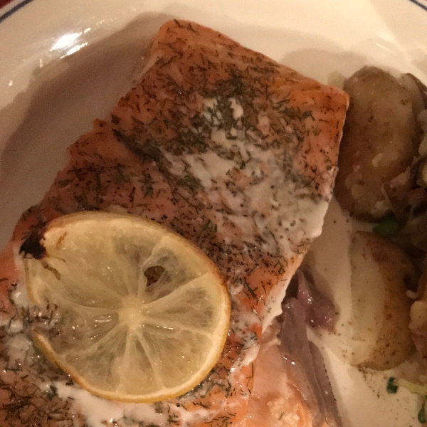 Lemon Dill Salmon Fillet