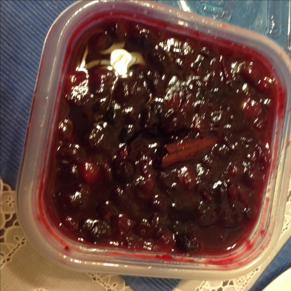 Dried Cherry and Cranberry Sauce