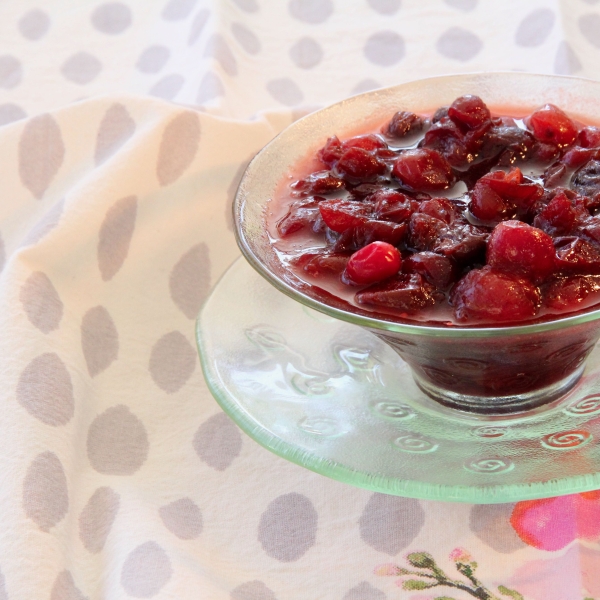 Dried Cherry and Cranberry Sauce