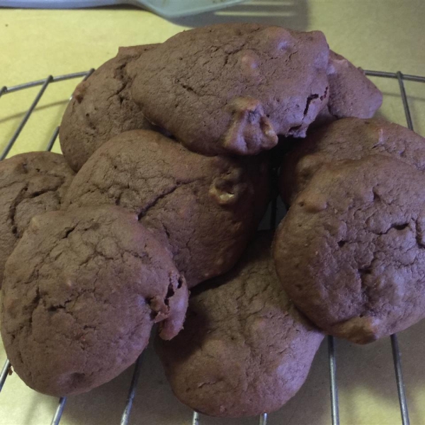 Applesauce Cocoa Cookies