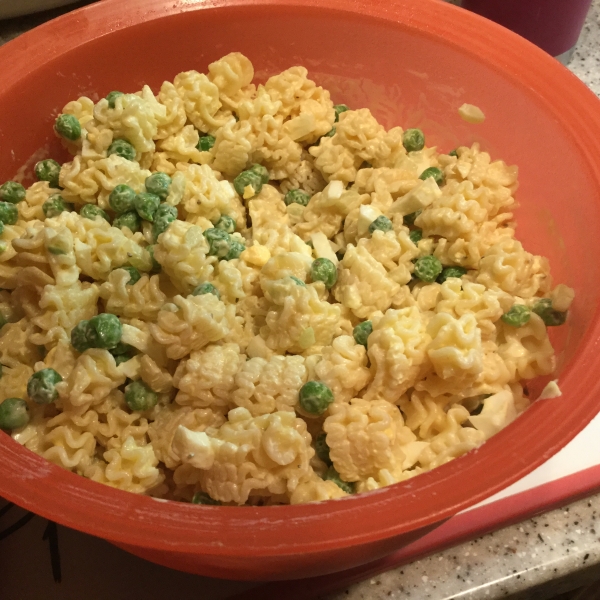 Lower Fat Amish Macaroni Salad