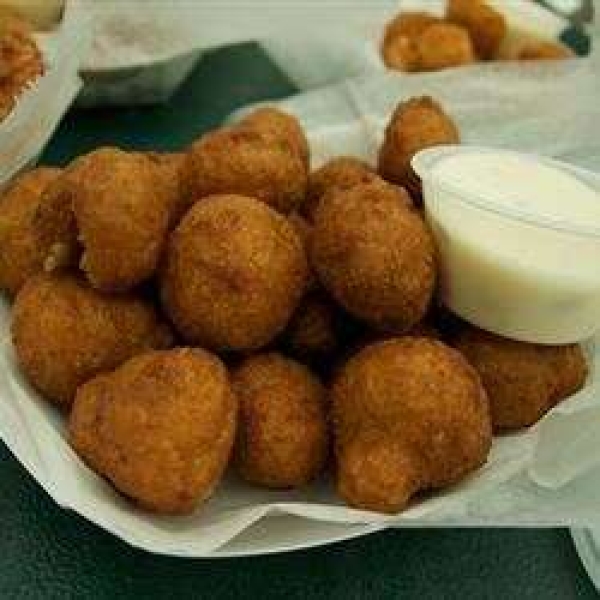 Fried Mushrooms with Dipping Sauce