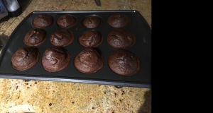 Flourless Chocolate Cupcakes