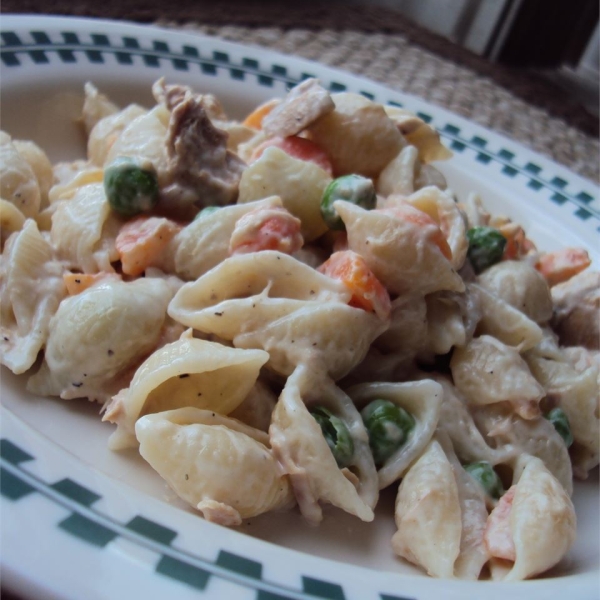 No-Egg Tuna Macaroni Salad