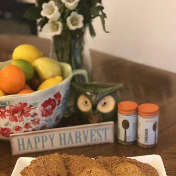 Pumpkin Raisin Scones