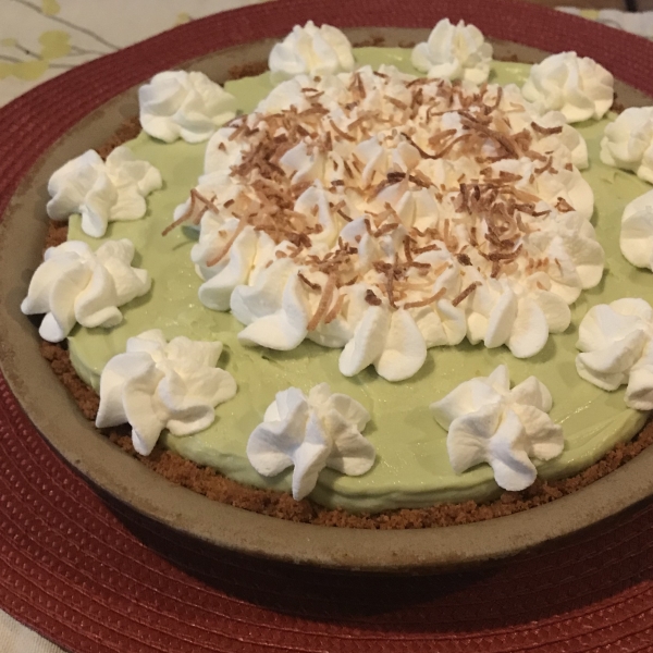 The Best Lemon Lime Avocado Pie