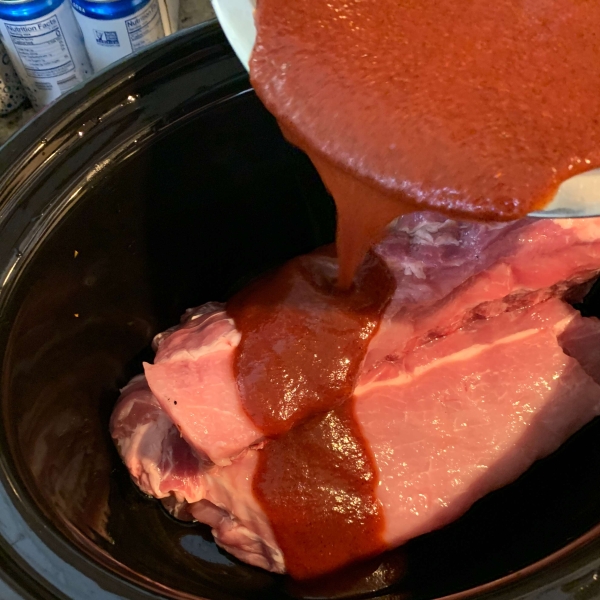Slow Cooker Barbecued Ribs