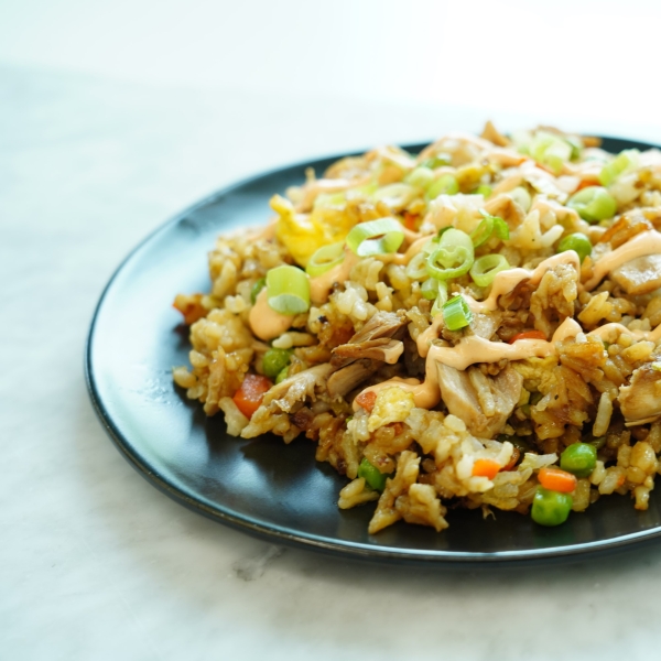 Easy One-Pan Chicken Fried Rice