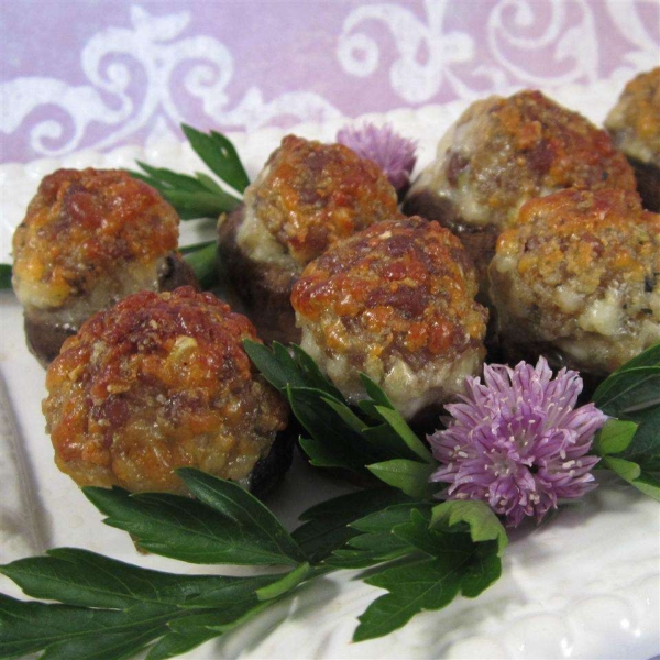 Sausage-Stuffed Mushrooms