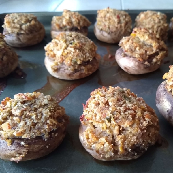 Sausage-Stuffed Mushrooms