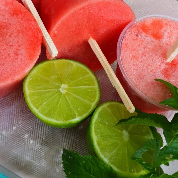 Watermelon-Mint Paletas