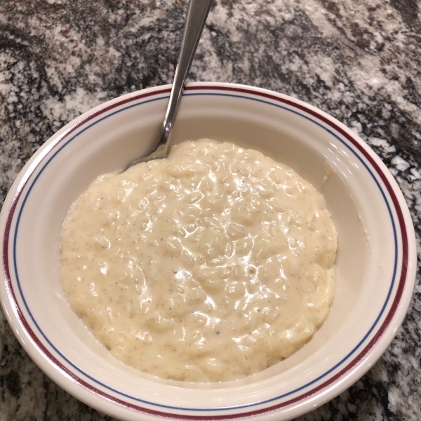 Stovetop Rice Pudding