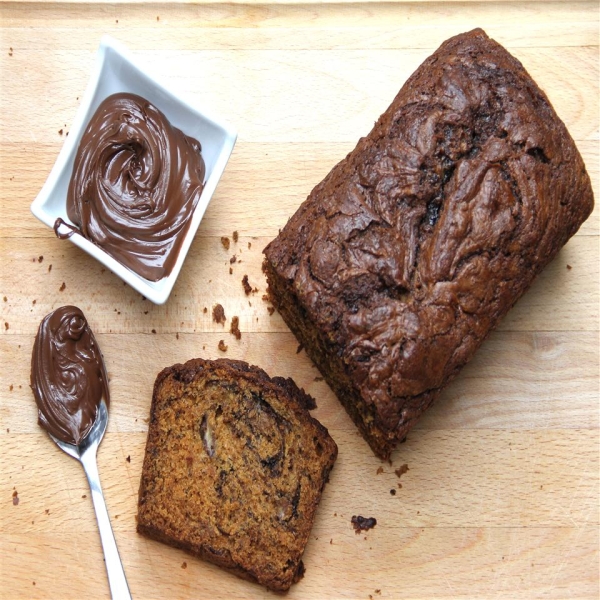 Nutella® Swirl Banana Bread