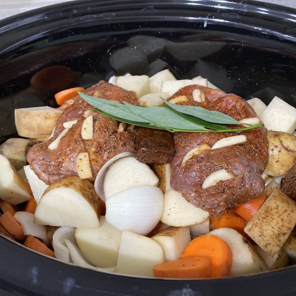 Garlic Top Sirloin Pot Roast