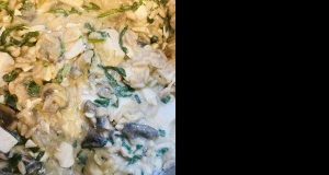 Instant Pot® Spinach and Mushroom Orzo