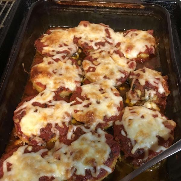 Pesto Polenta Lasagna