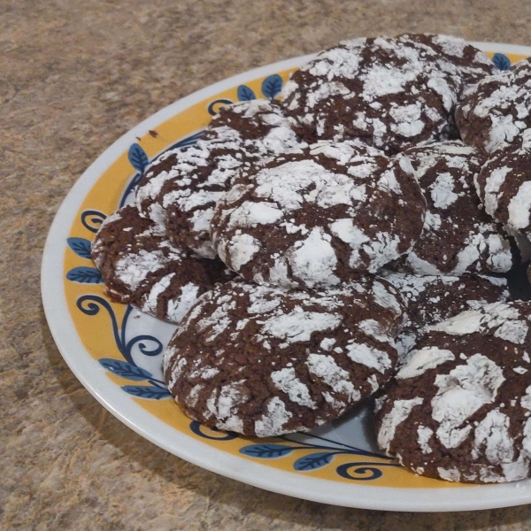 Chocolate Crinkle Cookies