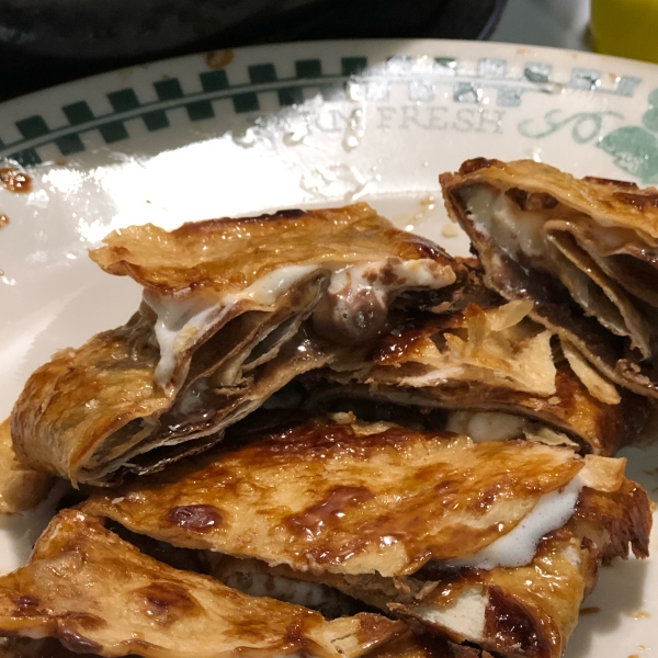 Gooey Tortilla S'more