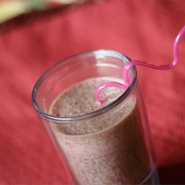 Chocolate Strawberry Banana Milkshake