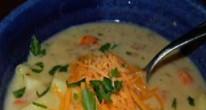 Veggie Cheddar Soup