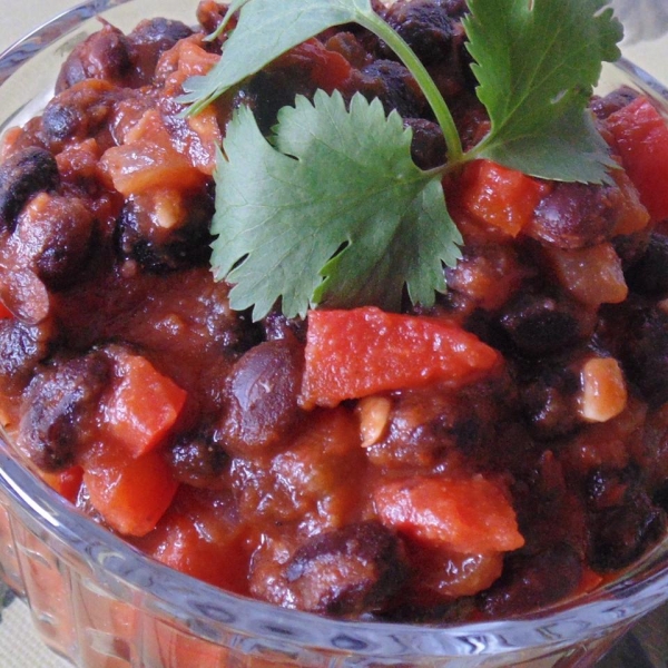 'Anything Goes' Easy Black Beans