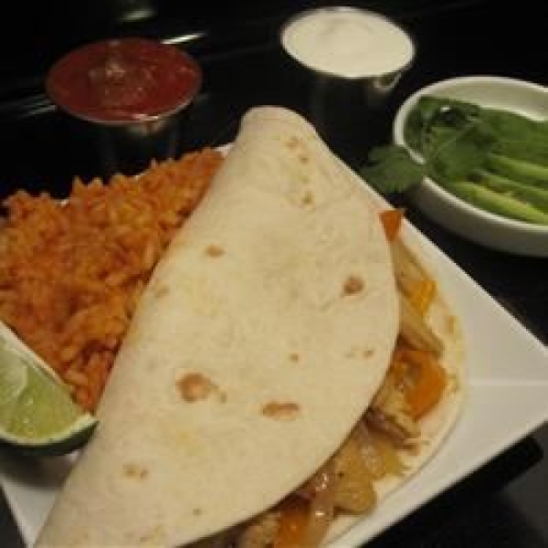 Tangy Chicken Fajitas