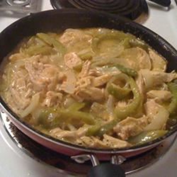 Tangy Chicken Fajitas