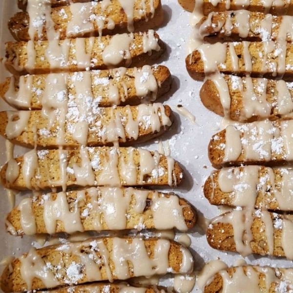 Maple Walnut Biscotti