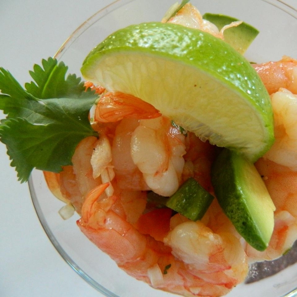 Spicy Mexican Shrimp Cocktail