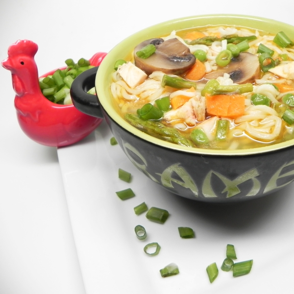 Instant Pot® Jazzed-Up Instant Ramen Noodle Soup