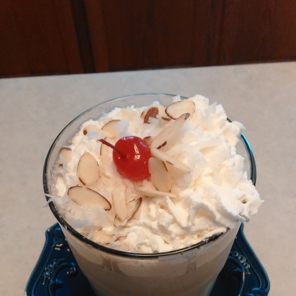 Frosted Almond Coconut Cream Coffee