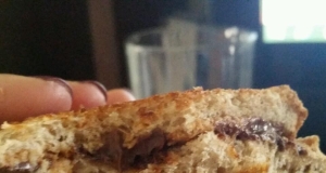 Peanut Butter and Chocolate Panini