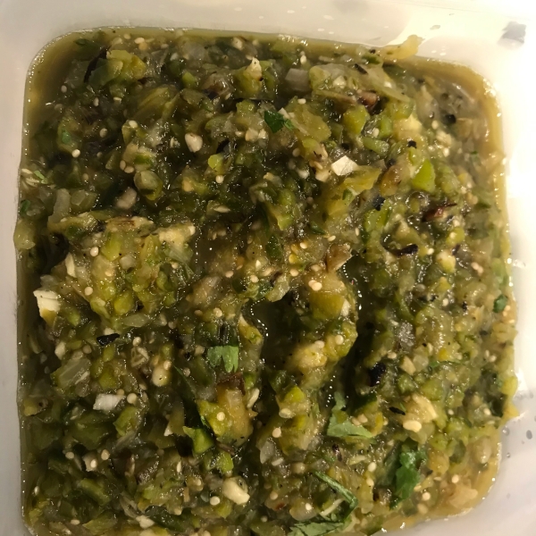 Roasted Spicy Salsa Verde