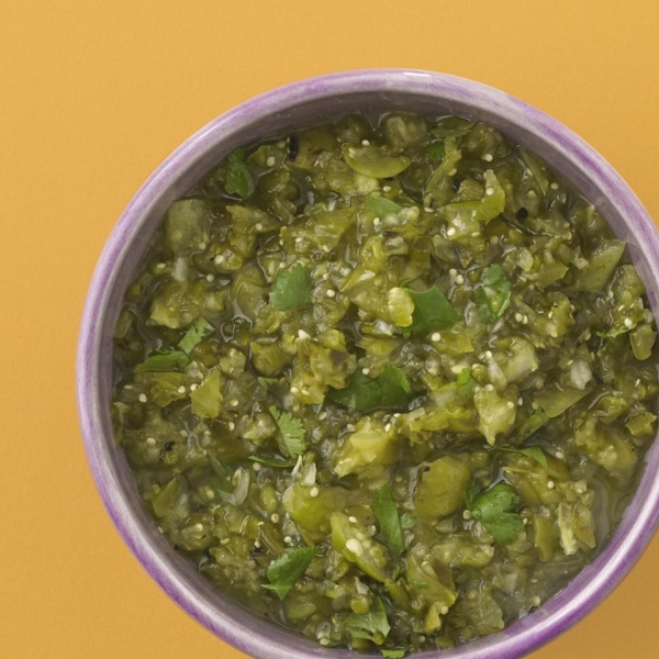 Roasted Spicy Salsa Verde