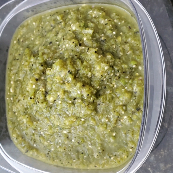 Roasted Spicy Salsa Verde