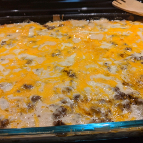 Jeannie's Famous Potato Hamburger Casserole